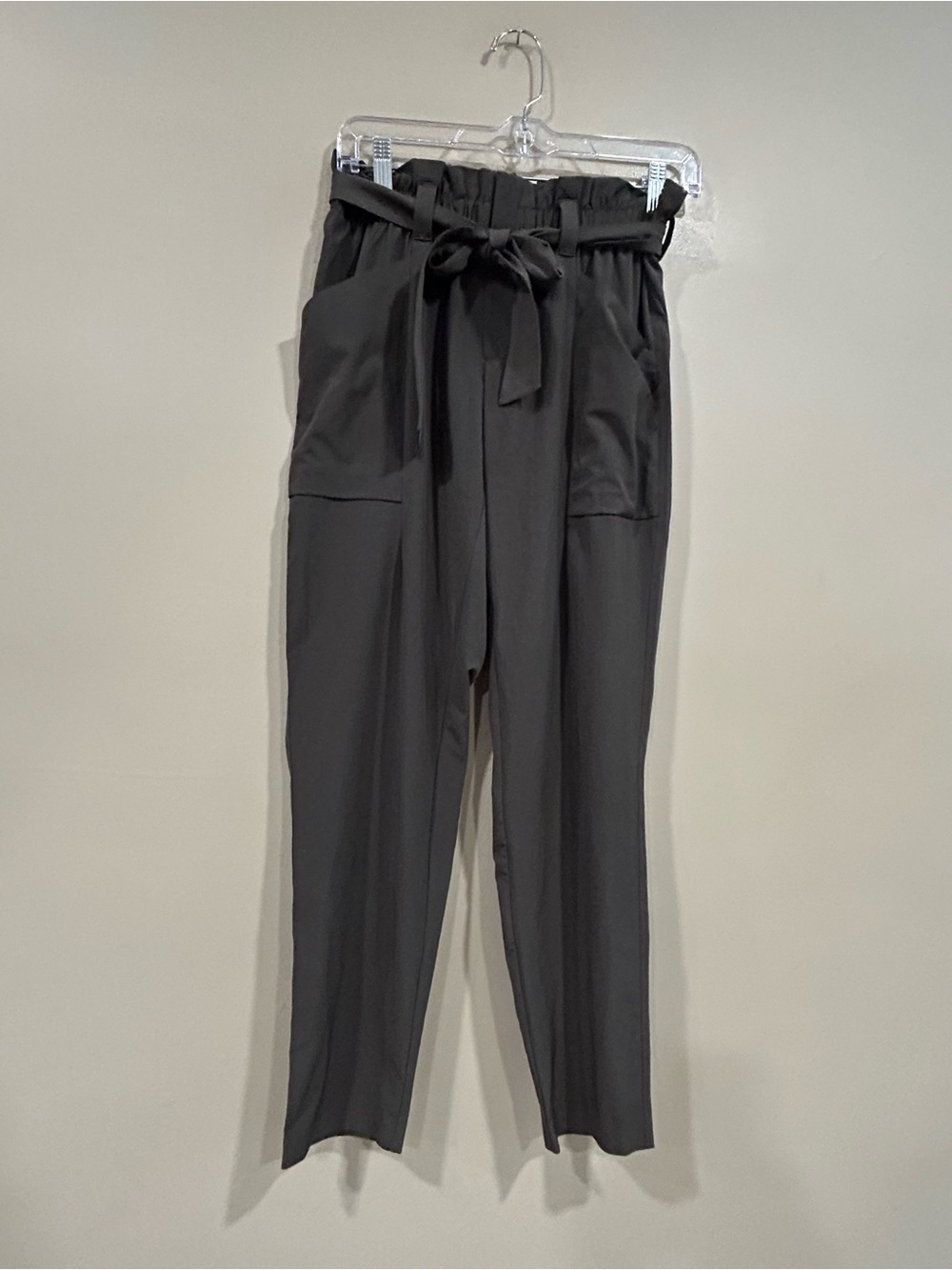 Athleta Skyline Pants Women's Paperbag Waist Belted Size 2